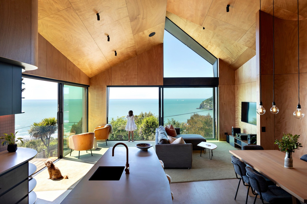 The geometry of the island is derived from 
