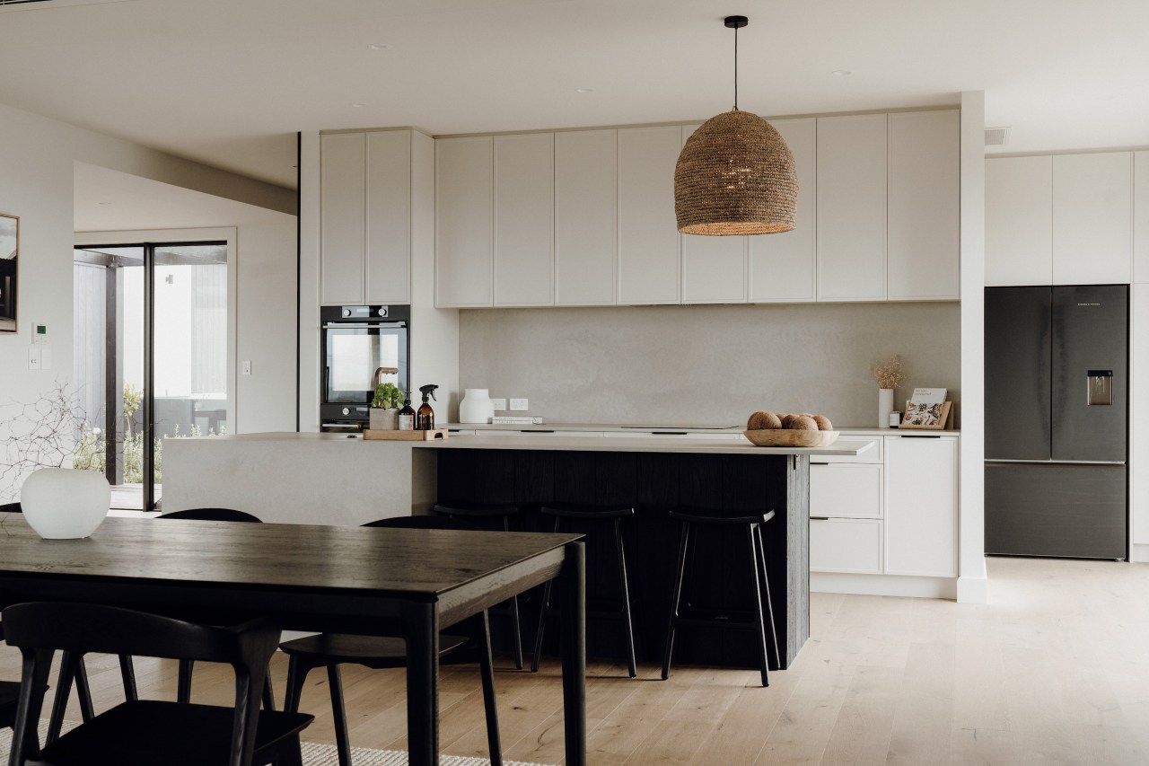 The new kitchen with scullery behind. - Sense 