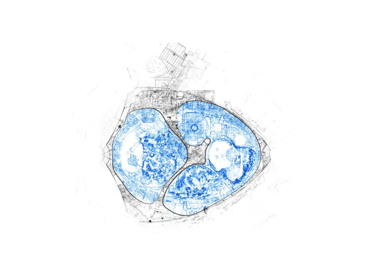 Living Organism – Point Cloud Plan.  - Redesigned 