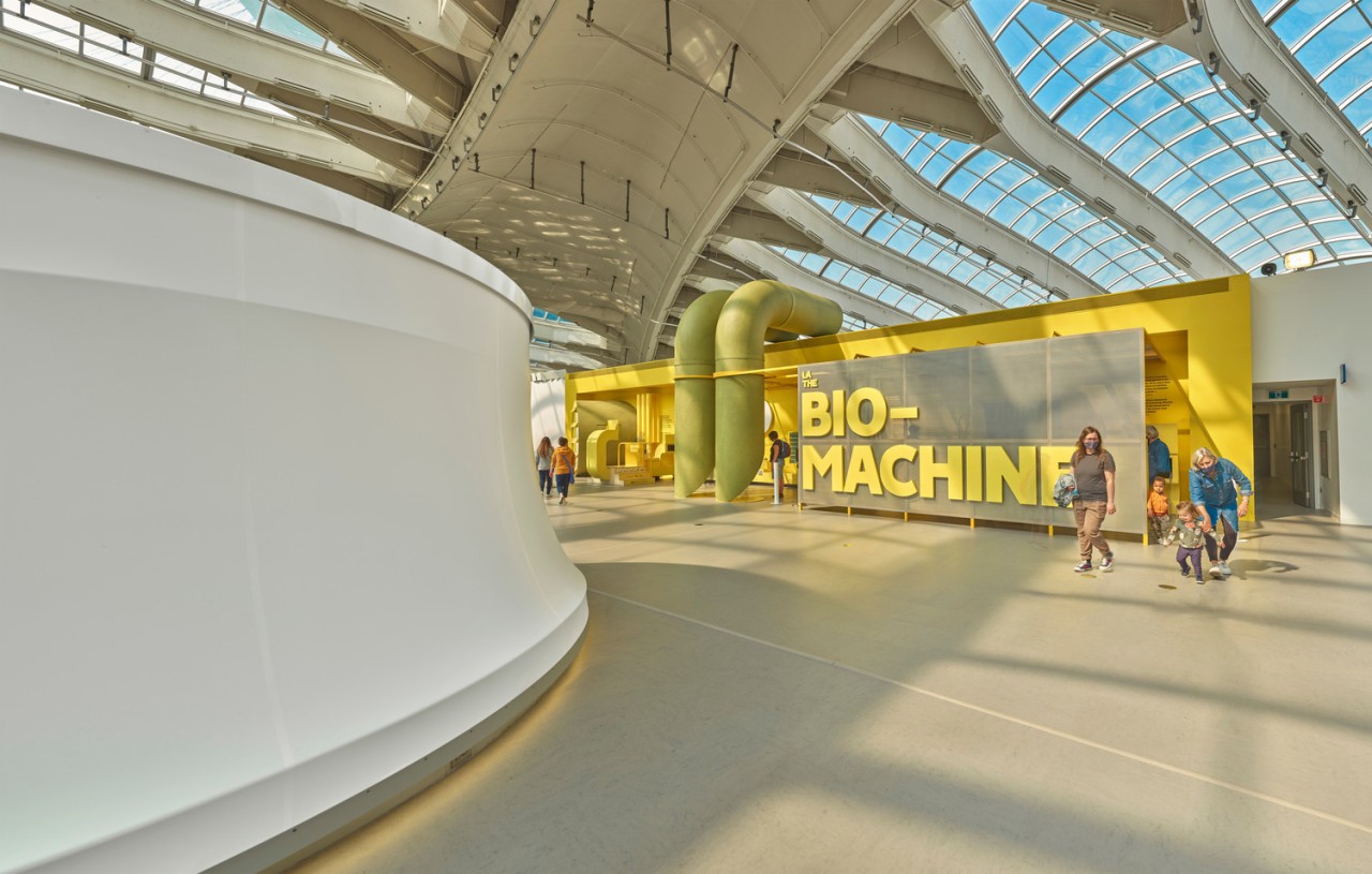 The Biodome's Mezzanine Level. - Redesigned Biodome strikes 