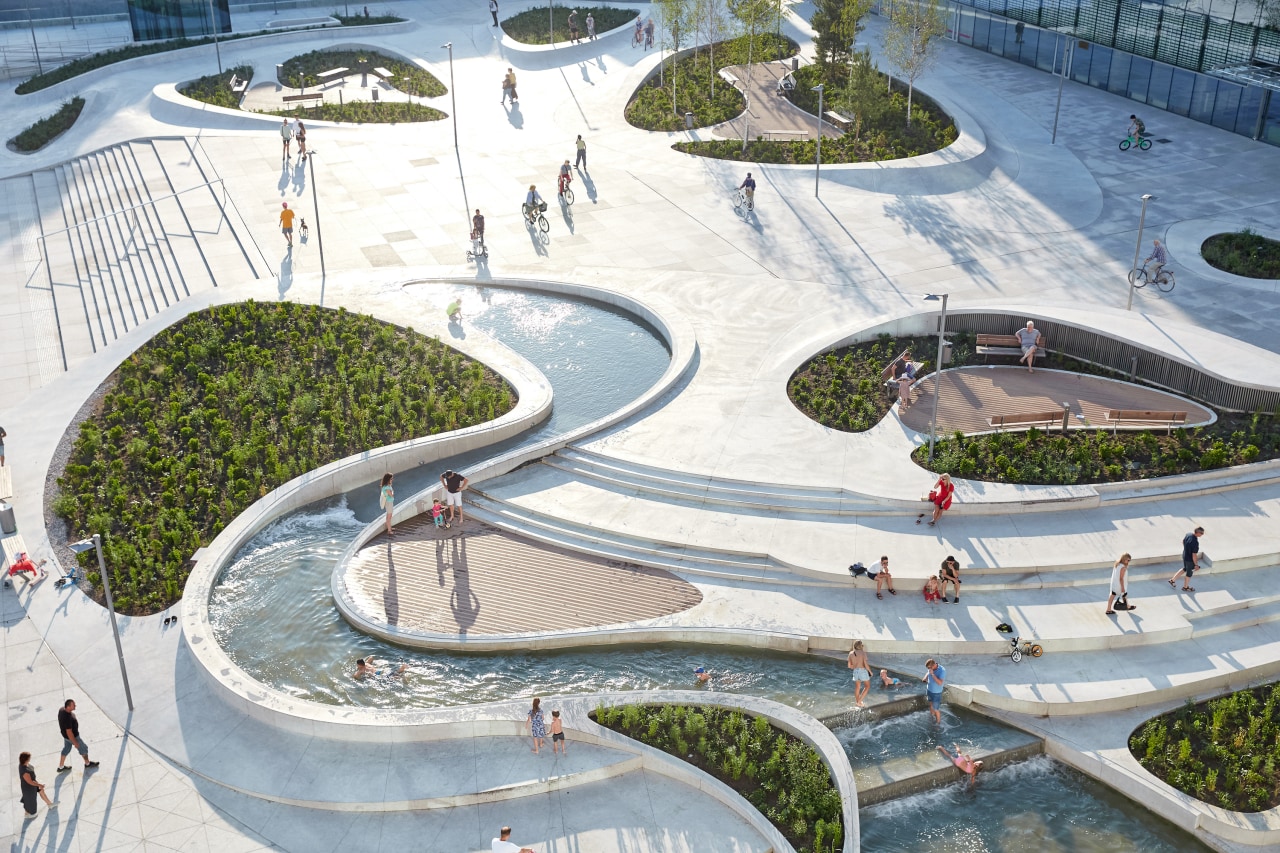 The V-Plaza project in Lithuania, the brainchild of