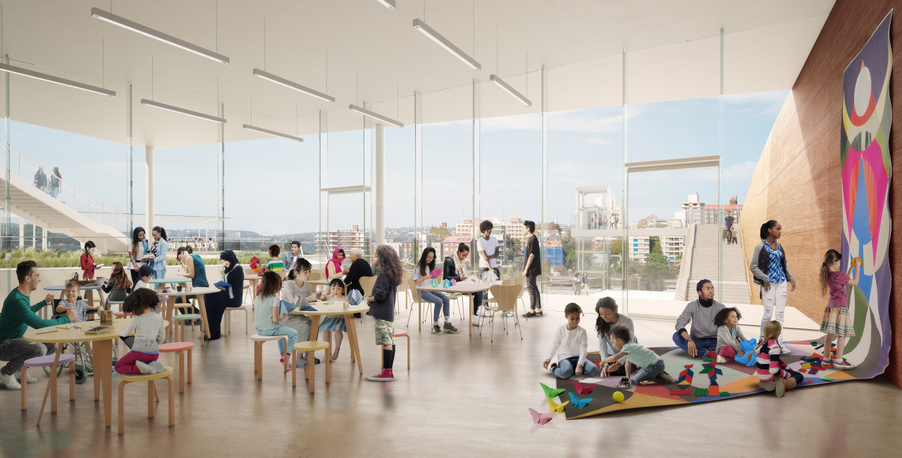 A new learning space that forms part of 