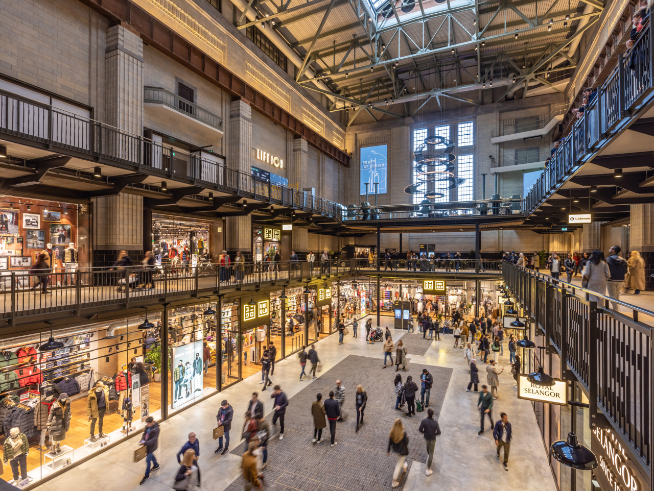 The restoration of Turbine Hall A retains the 