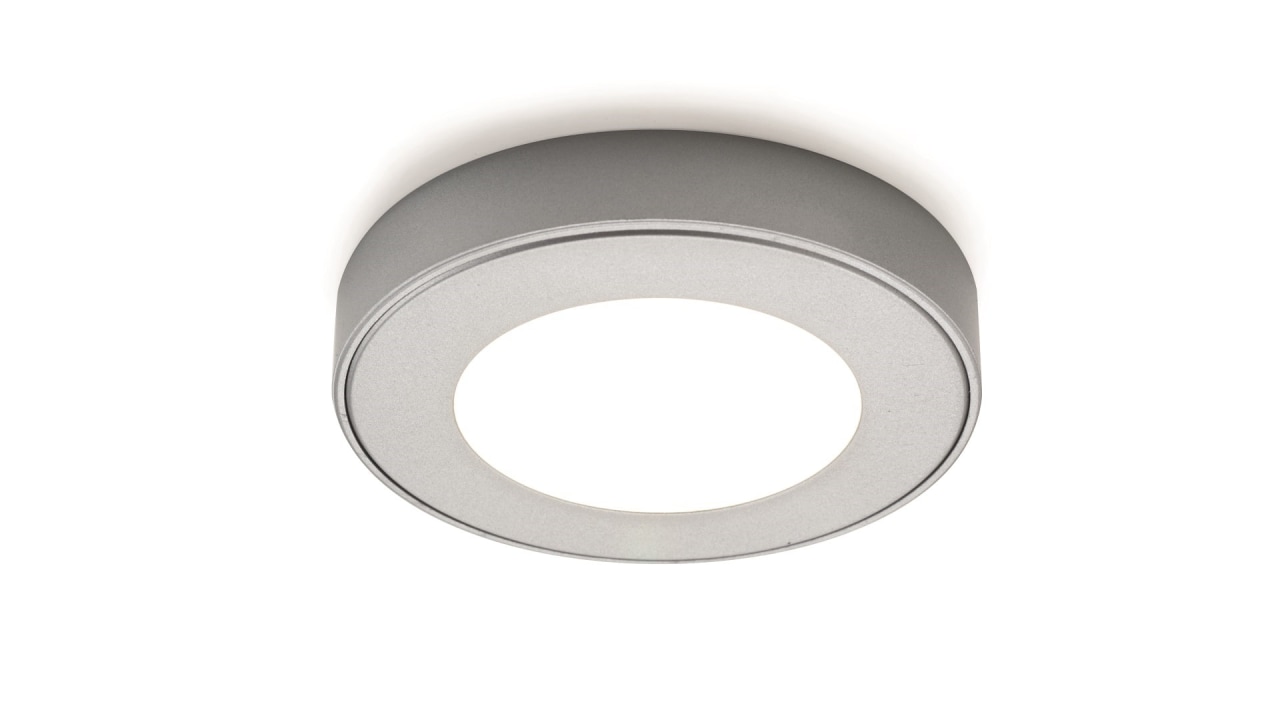 DOMUS LINE Atom 24Vdc Spotlight with Straight SpacerStraight hardware, lighting, white