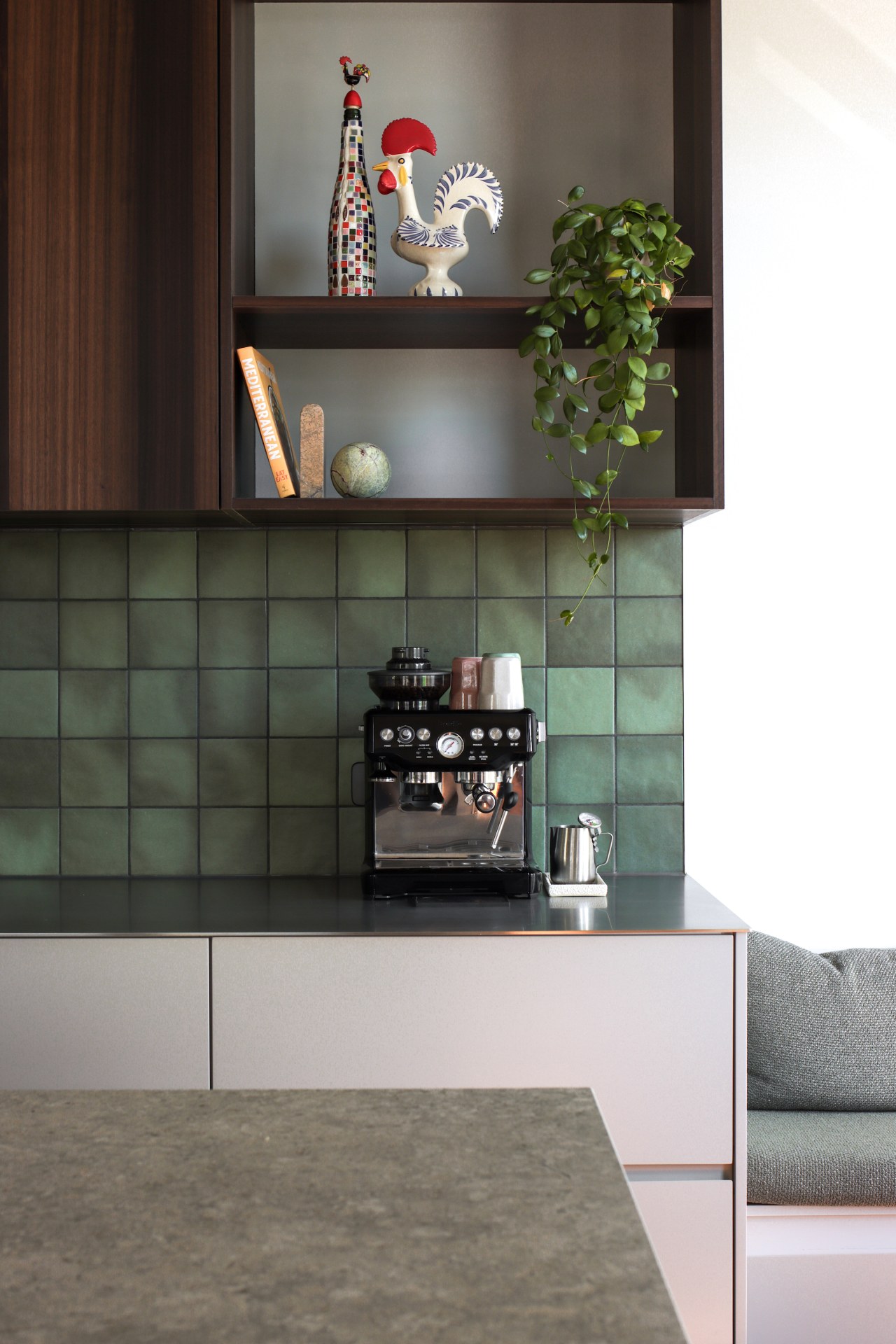 To further tie the kitchen to the historic 