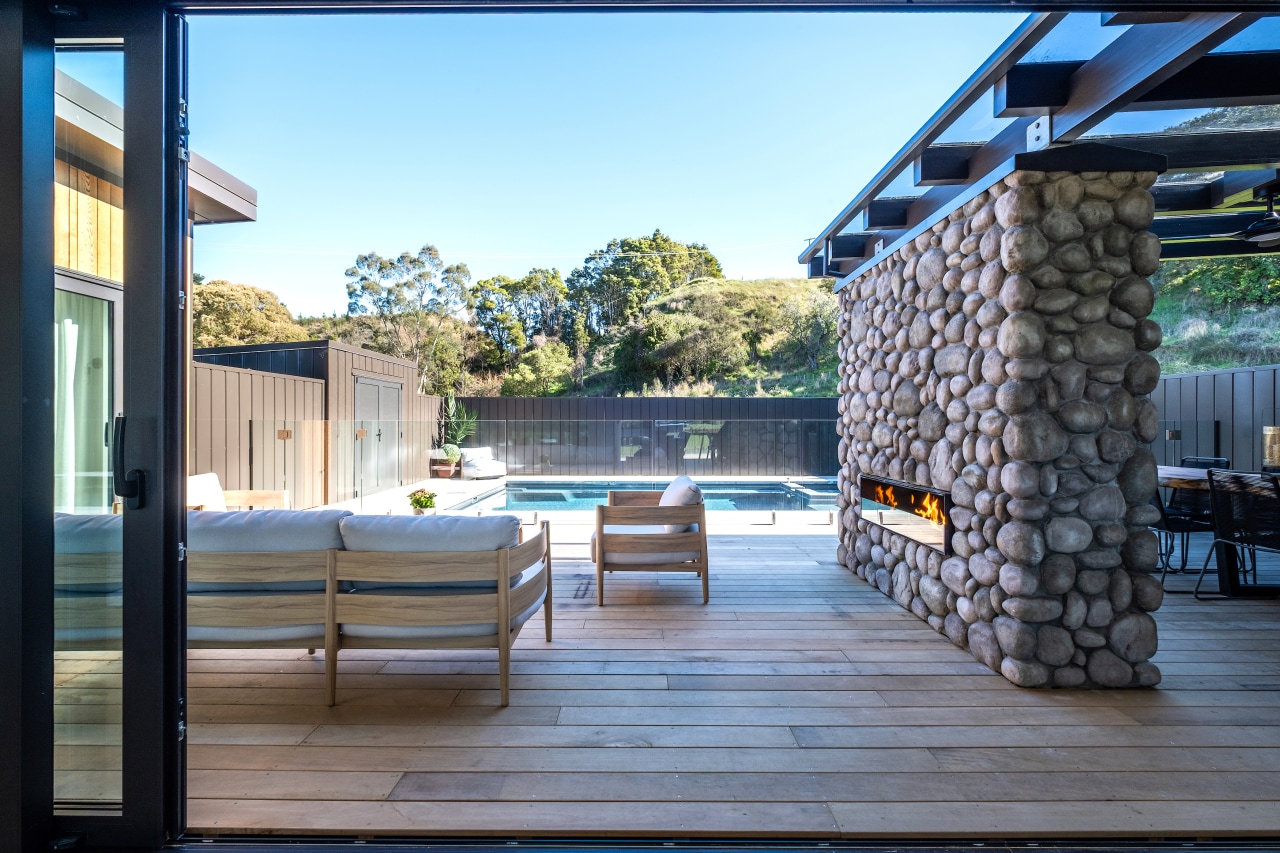 The home celebrates its environment at every turn 