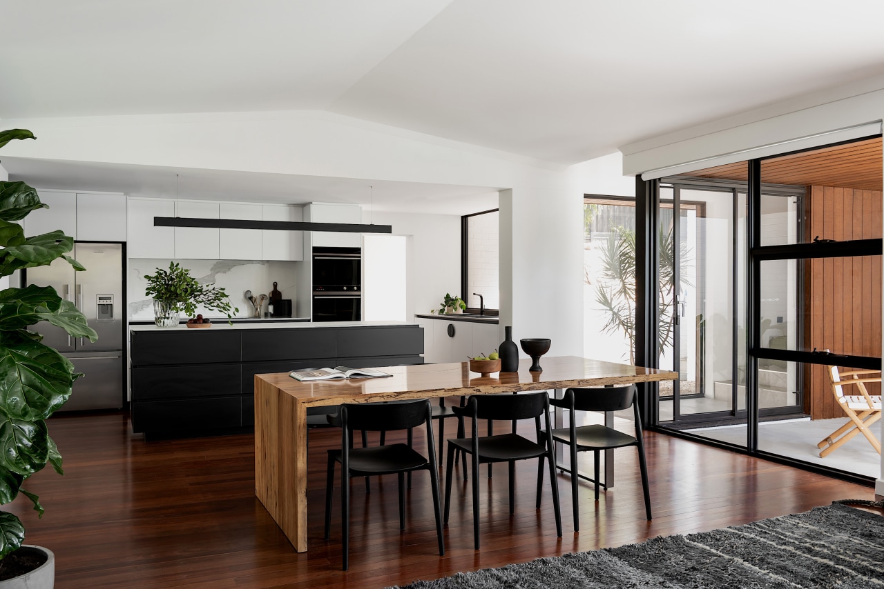 To enhance the feeling of space and the