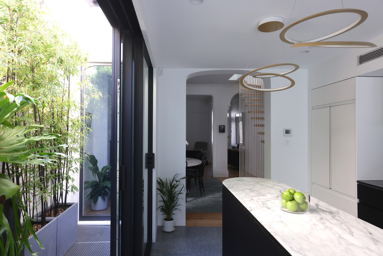 The new rear of the home. - Yesterday 