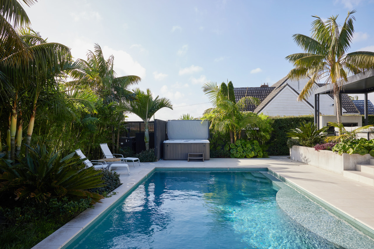 The functional pool space was a crucial aspect 