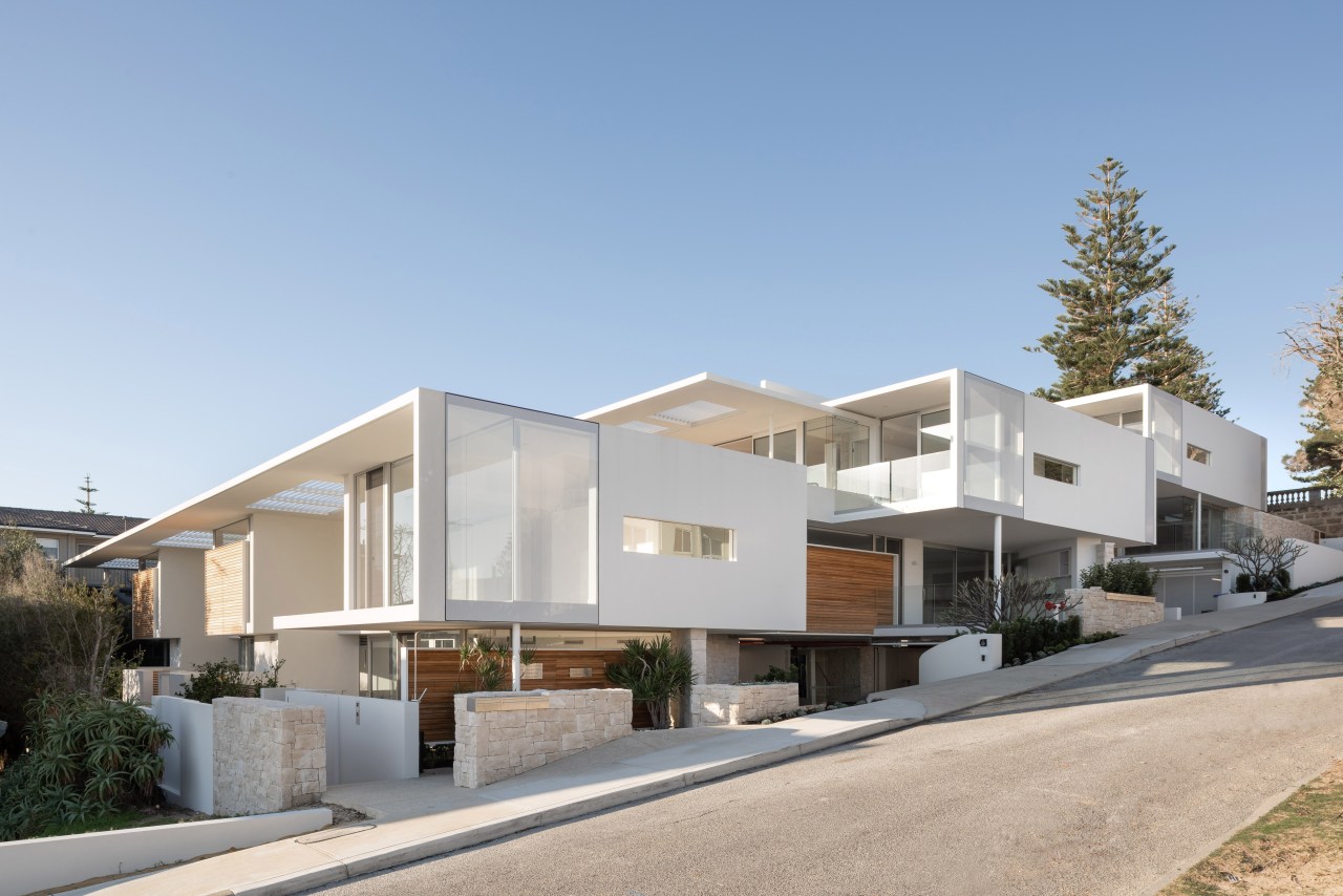 Terraced apartment development offers seaviews and… Trends