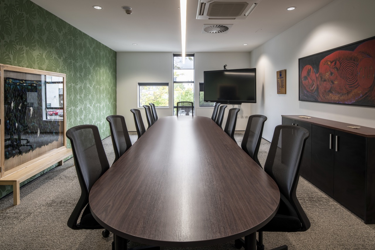 Even the boardroom has a user-friendly feel with 