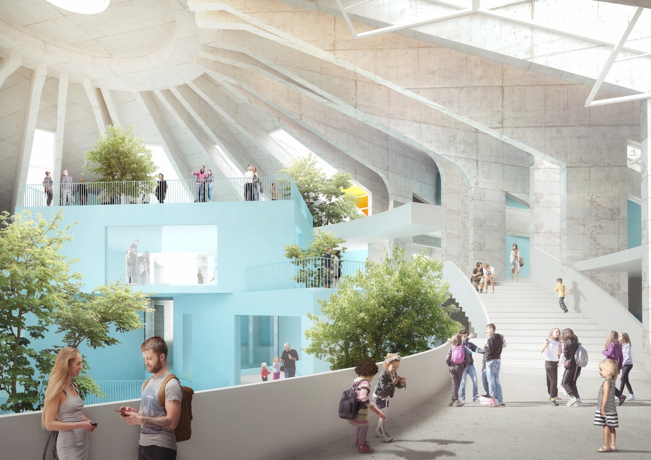 MVRDV’s design will radically open up the building 