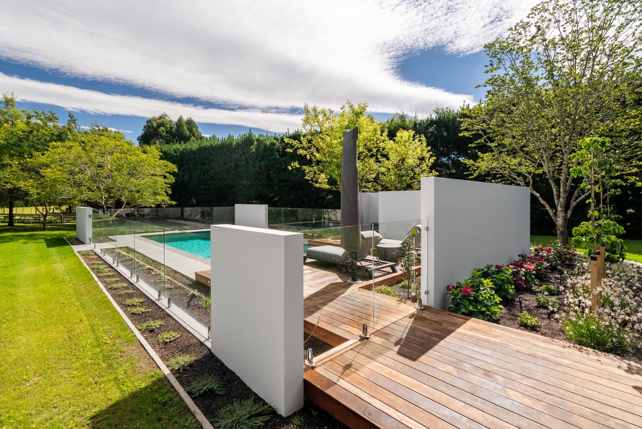 Careful spatial planning ensures that no single element 