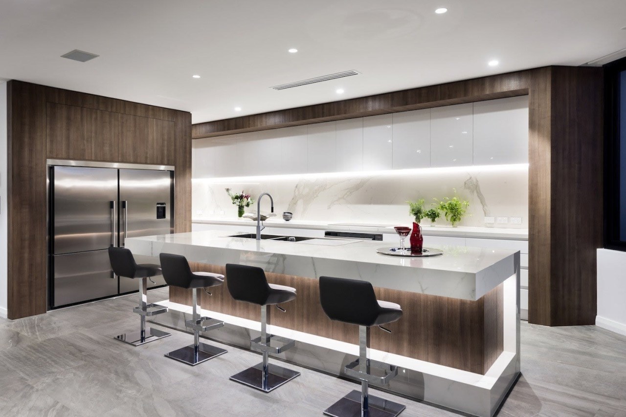 Winner – Urbane Projects - countertop | interior countertop, interior design, kitchen, gray