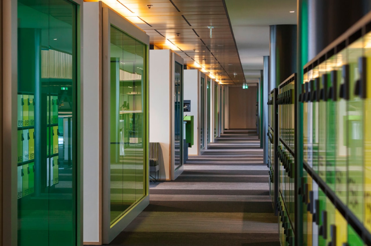 Trustpower architecture, glass, interior design, lobby, window