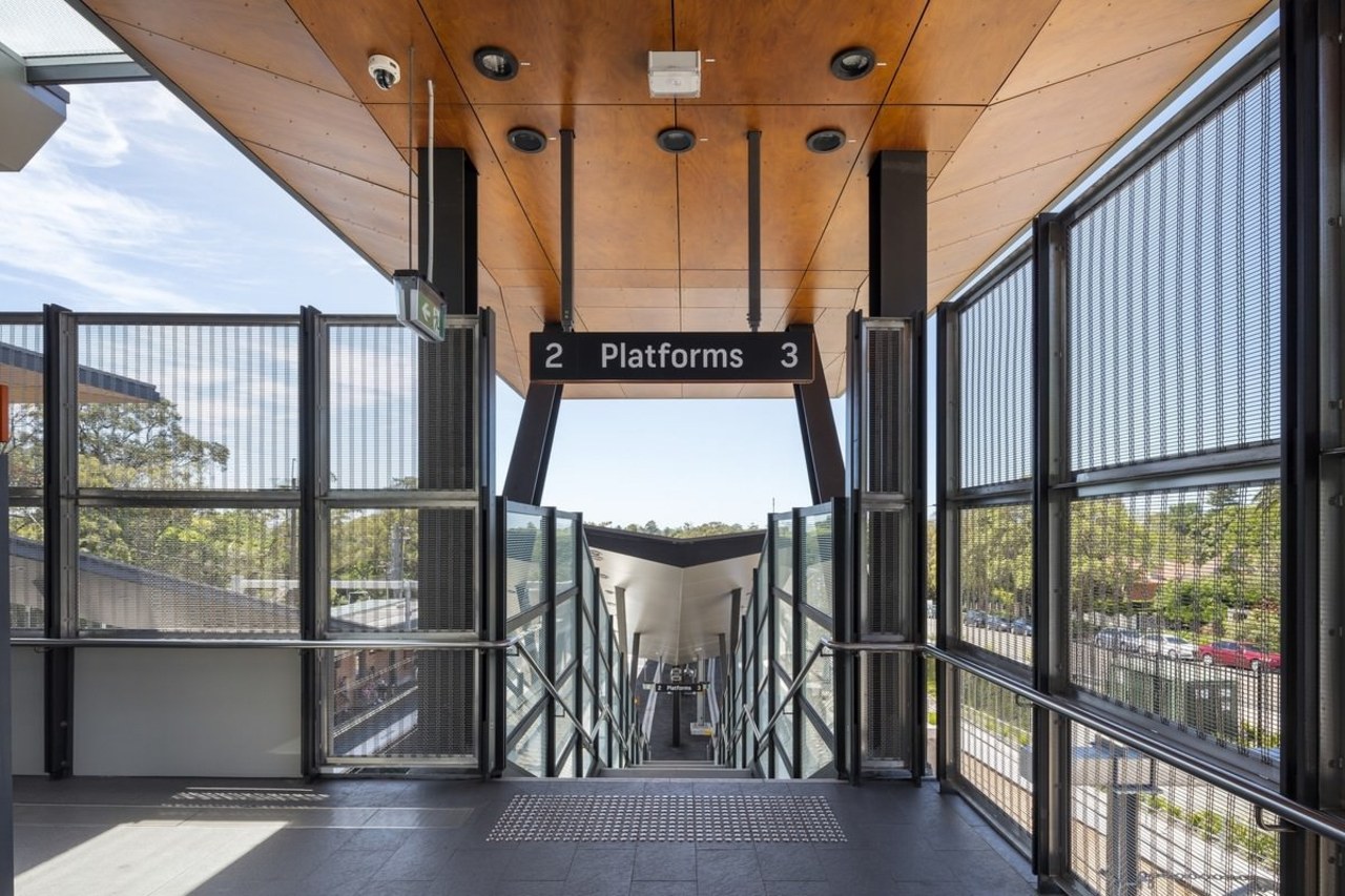 Cheltenham Station – Cox Architecture architecture, balcony, handrail, house, property, real estate, gray