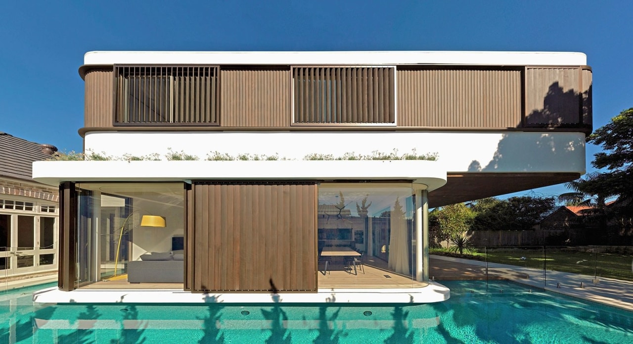 Architect: Luigi RosselliPhotography by Justin Alexander architecture, building, elevation, facade, home, house, property, real estate, swimming pool, villa