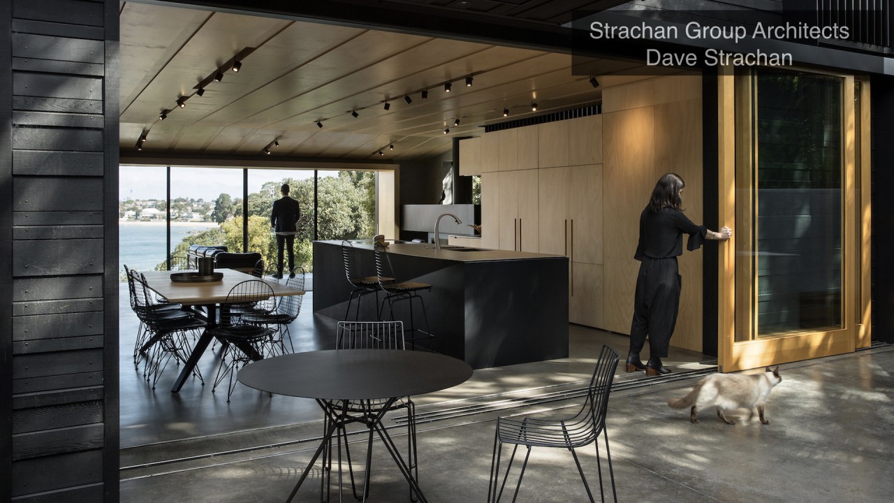Winner – Strachan Group Architects – TIDA New furniture, interior design, table, black, gray