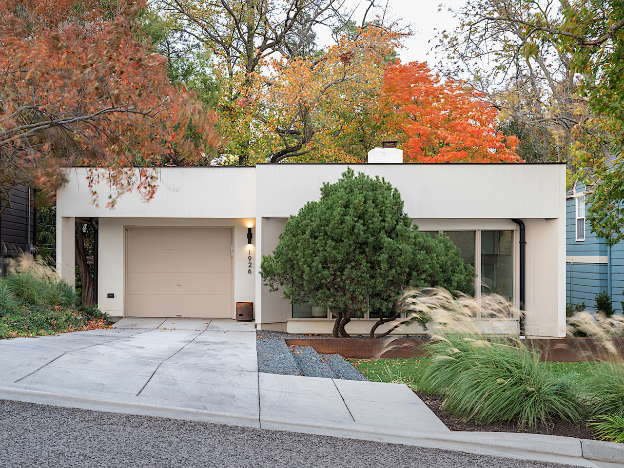 On the entry level, a sunroom and new 