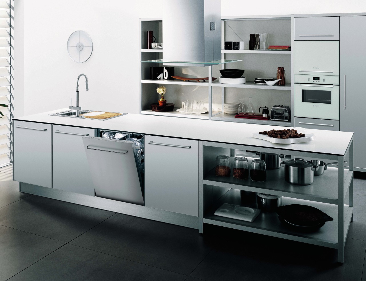 View of the kitchen area of this home, countertop, cuisine classique, gas stove, home appliance, kitchen, kitchen appliance, kitchen stove, major appliance, product design, gray, black, white