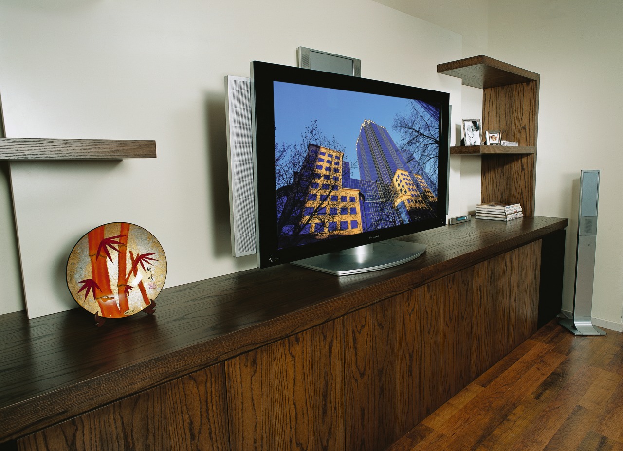 Interior view of lounge and living furniture, interior design, shelving, table, gray, brown