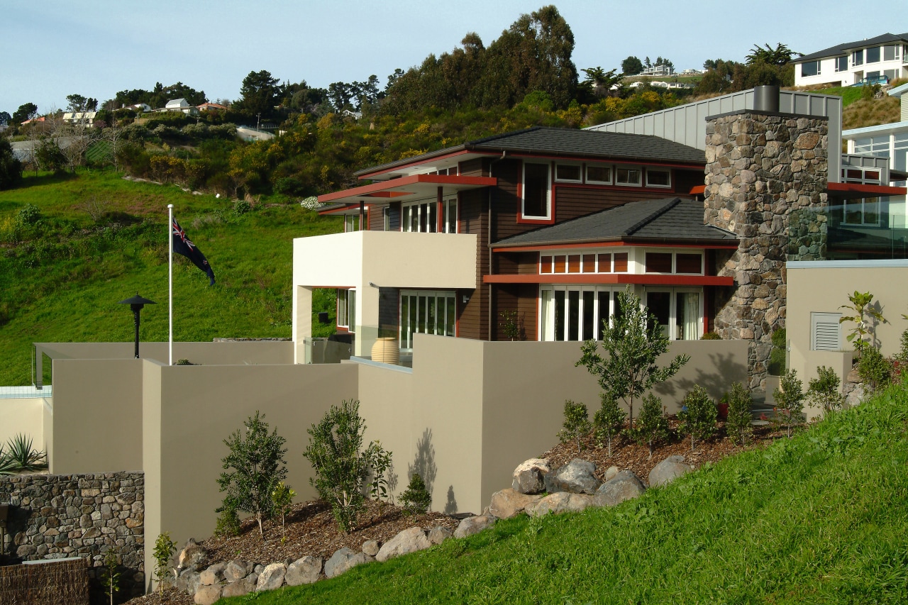 view of the house that won dj architecture, cottage, estate, facade, home, house, property, real estate, residential area, roof, villa, brown