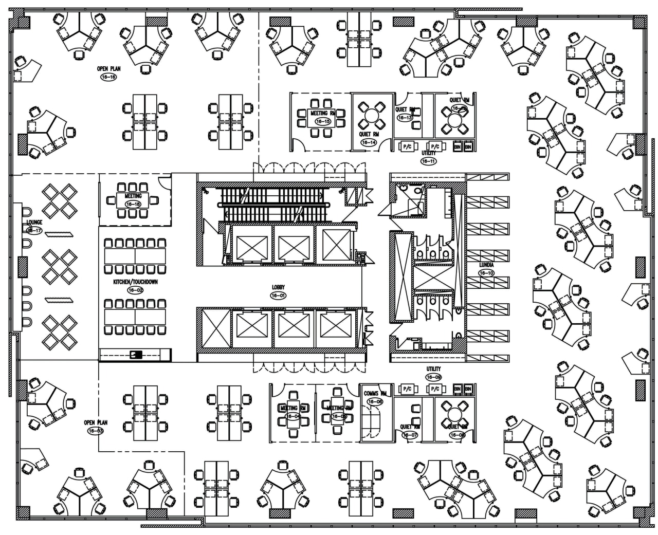 A legend plan of the various workspaces created area, black and white, design, drawing, font, line, line art, monochrome, pattern, product, text, white