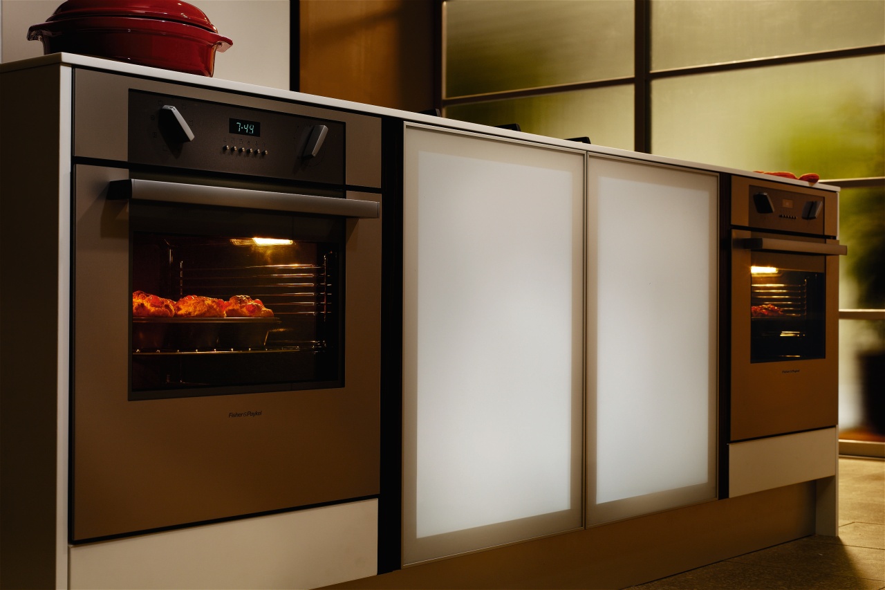 A view of some Fisher &amp; Paykel appliances. home appliance, kitchen, kitchen appliance, kitchen stove, major appliance, microwave oven, oven, brown