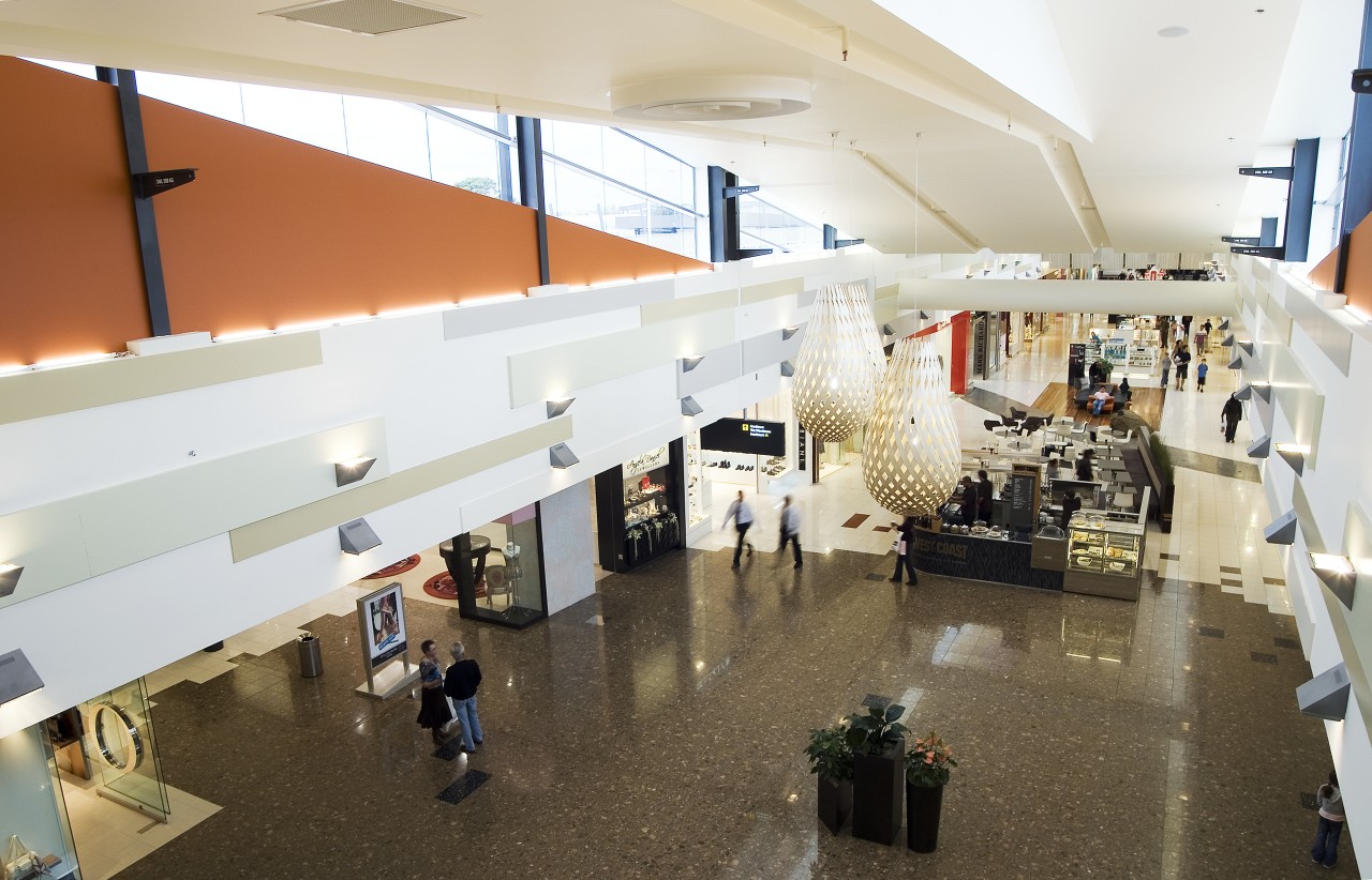 A view of some tiles from The Tile ceiling, institution, interior design, white, brown