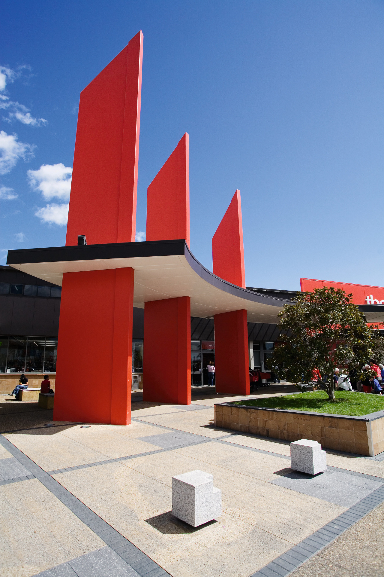 A view of some construction by Naylor Love architecture, building, facade, sky, teal