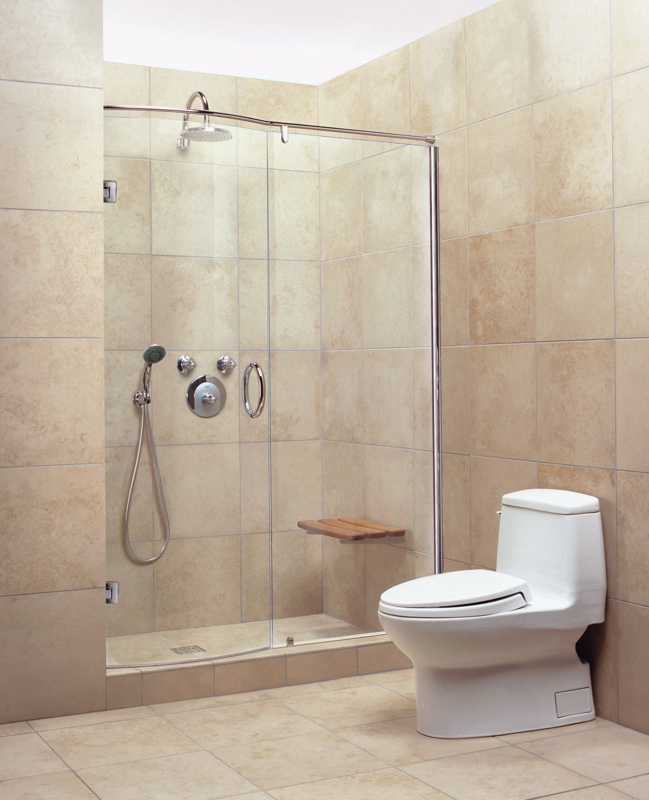 view of the bathroom featuring the new oben bathroom, bathroom sink, bidet, ceramic, floor, plumbing fixture, product design, room, shower, tap, tile, toilet, toilet seat, wall, gray