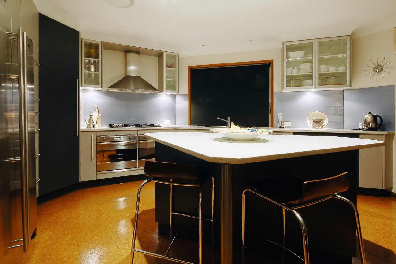 A view of a kitchen from Heathwoods Kitchen cabinetry, countertop, cuisine classique, interior design, kitchen, real estate, room, black