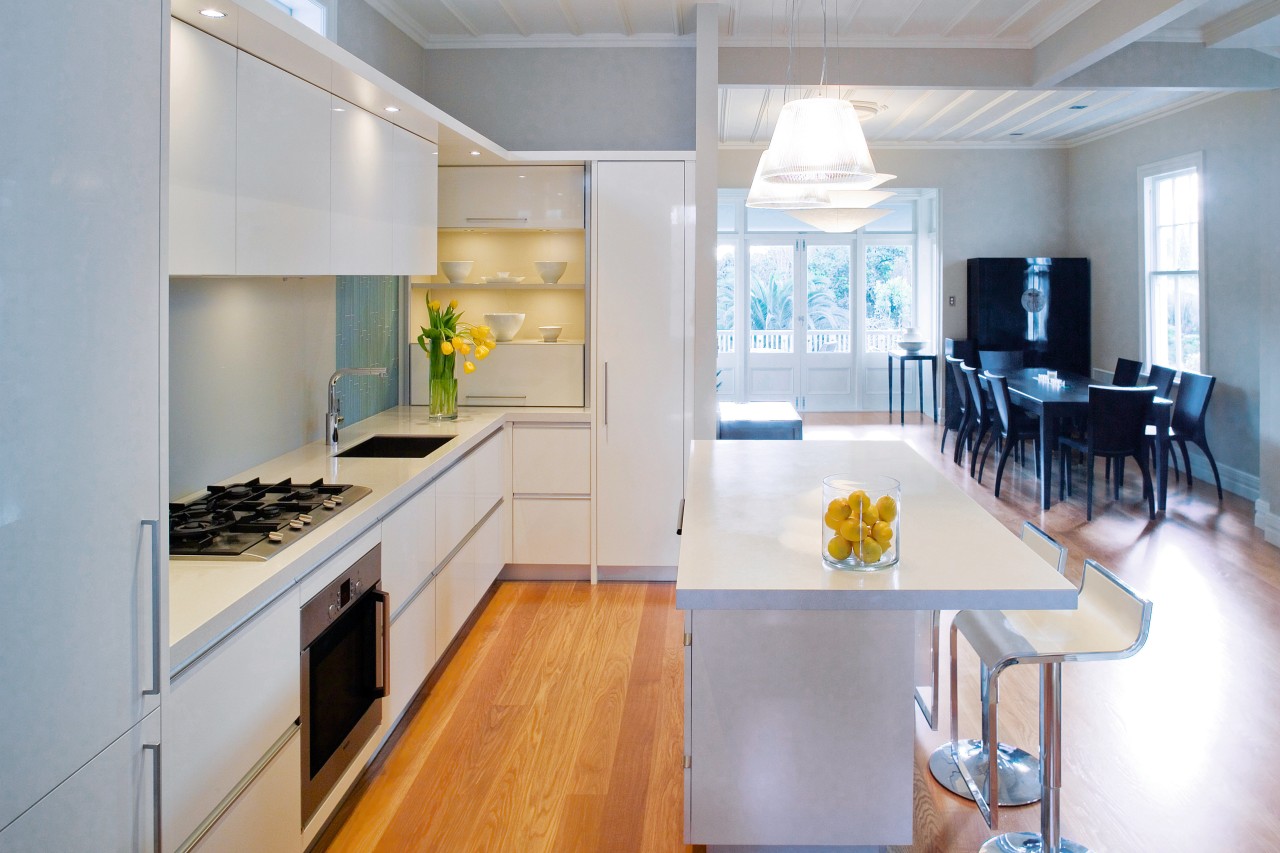 A view of the this kitchen designed by countertop, interior design, kitchen, real estate, room, gray