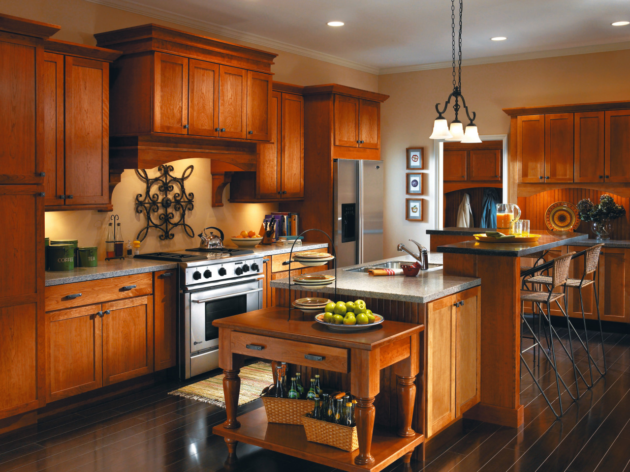 A view of these kitchens and Traditionals timber cabinetry, countertop, cuisine classique, interior design, kitchen, room, wood, brown