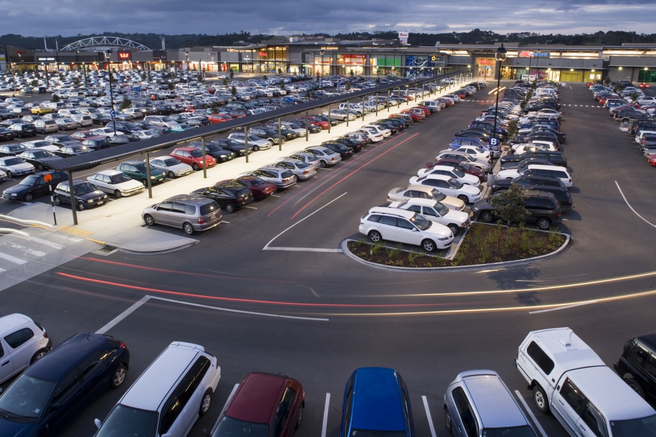 Traffic Design Group undertook the cocept, feasibility and automotive design, car, city, luxury vehicle, motor vehicle, parking, parking lot, race track, traffic, traffic congestion, vehicle, black, gray