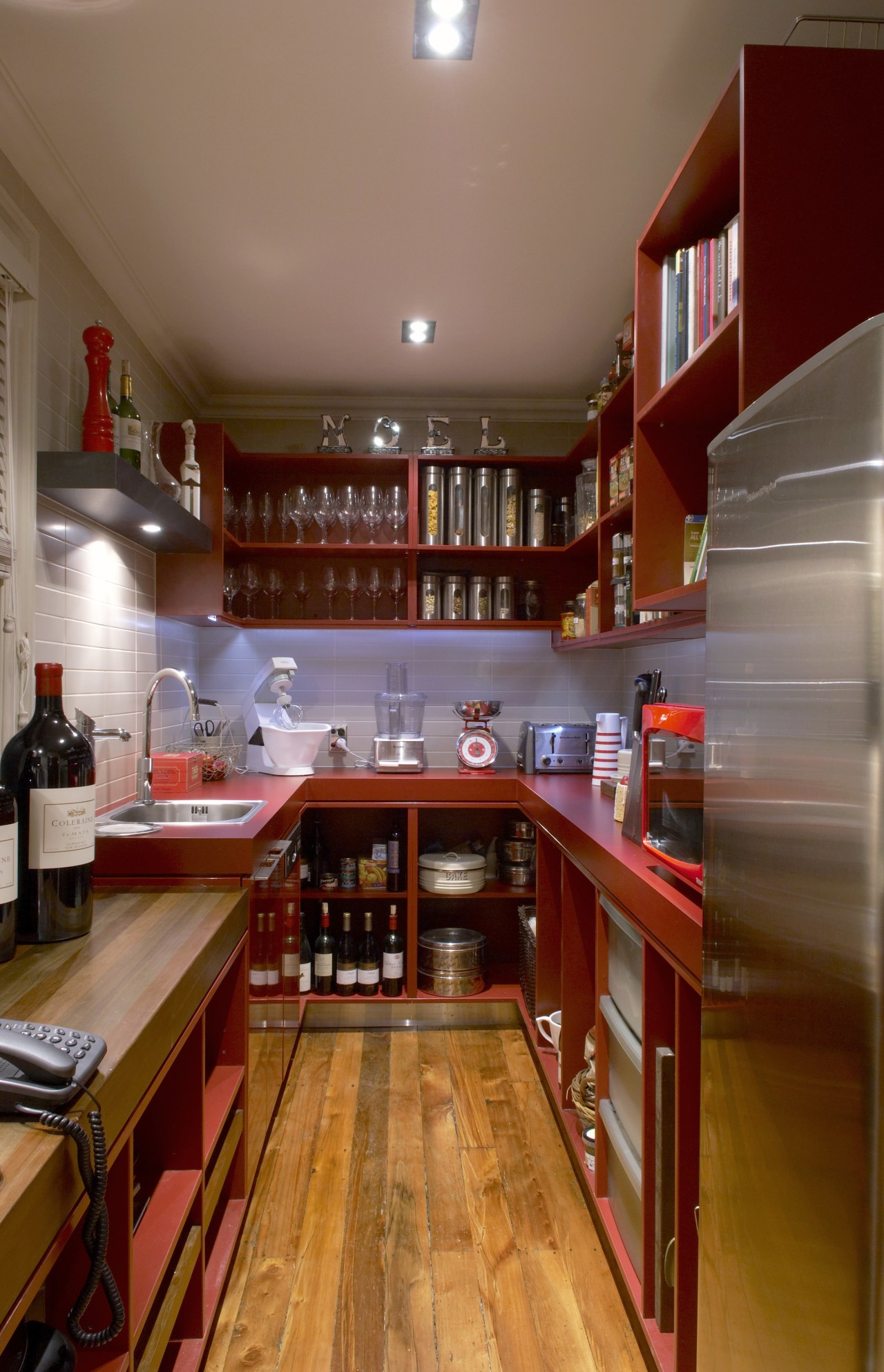 View of kitchen designed by Lloyd Richardson (NKBA), cabinetry, countertop, interior design, kitchen, room, brown