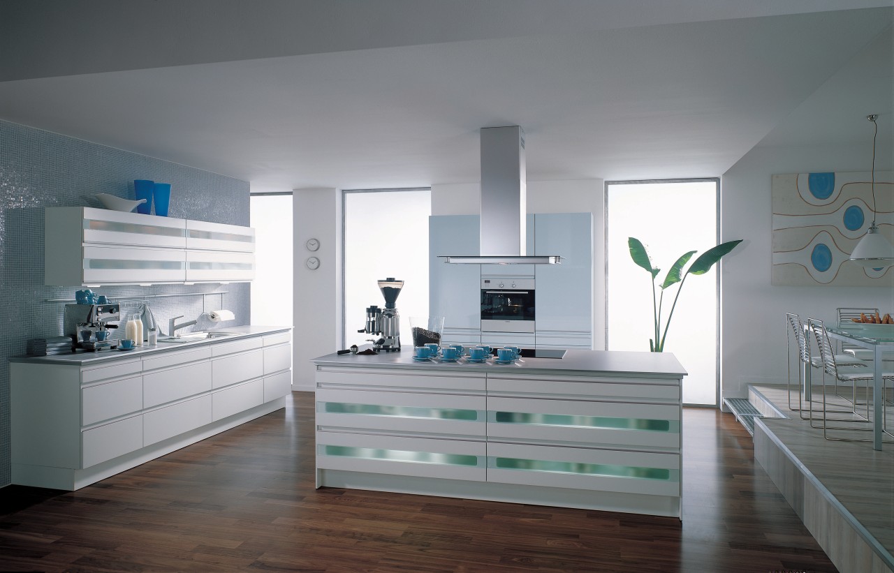 View of kitchen by Palazzo design. ceiling, daylighting, floor, furniture, interior design, room, gray