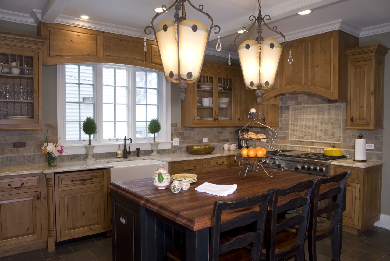 Antique cabinetry wood and slate kitchen, with kitchen cabinetry, ceiling, countertop, cuisine classique, home, interior design, kitchen, room, brown, gray