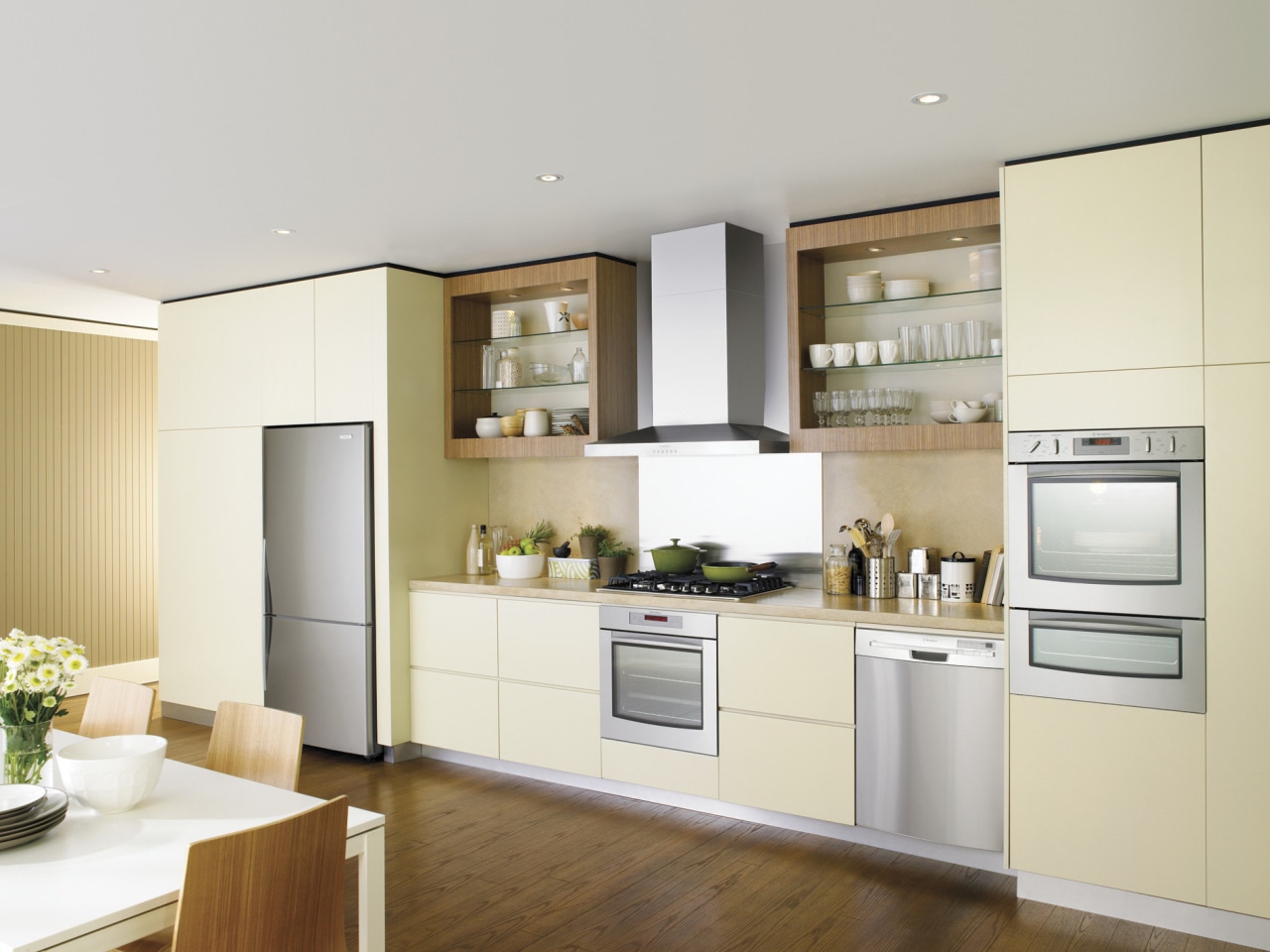 Westinghouse has released a new range of high-tech cabinetry, countertop, cuisine classique, home appliance, interior design, kitchen, real estate, white