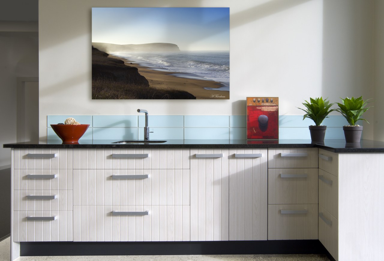 Handles are available at Elite Hardware. Photography by cabinetry, chest of drawers, countertop, furniture, interior design, kitchen, product design, sideboard, white