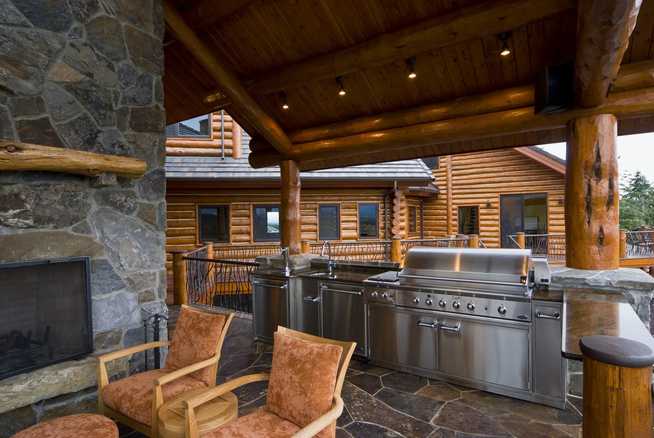 Image of the exterior of this home which interior design, log cabin, real estate, black