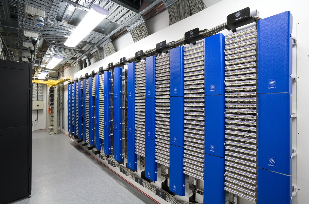 view of the data centre at the Westpac engineering, machine, manufacturing, product, technology, blue, gray