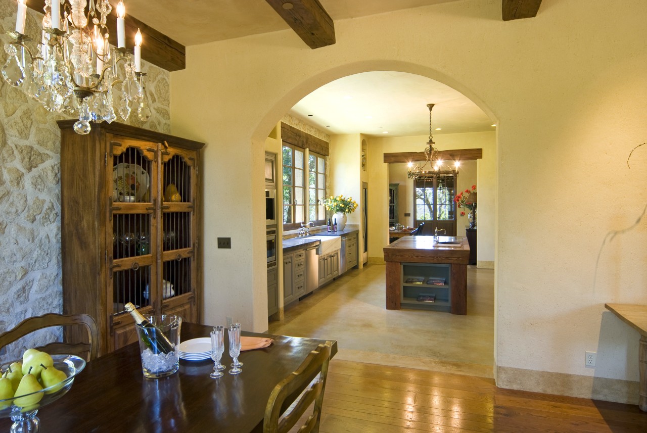 View from the dining area looking into the ceiling, dining room, estate, home, interior design, living room, property, real estate, room, orange, brown