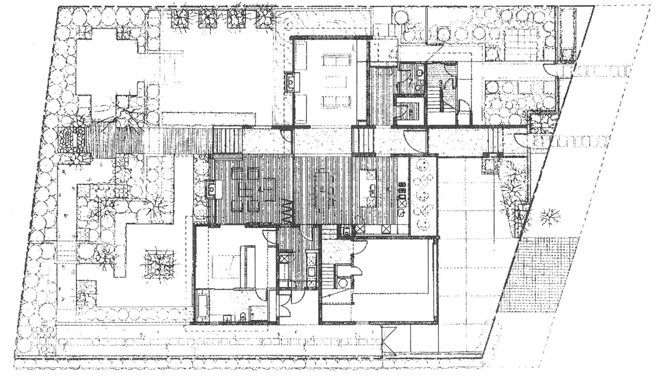 View of architectural floor plans. architecture, area, artwork, design, diagram, drawing, floor plan, home, land lot, line, line art, plan, product design, residential area, sketch, structure, technical drawing, white