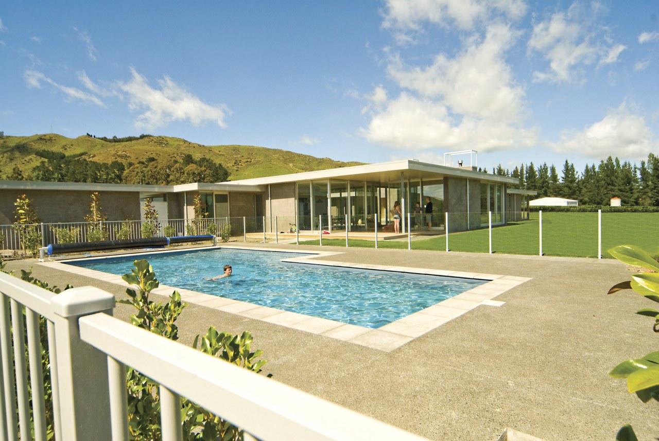For this house, Warner Fencing & Gates Ltd estate, home, house, leisure, property, real estate, swimming pool, villa