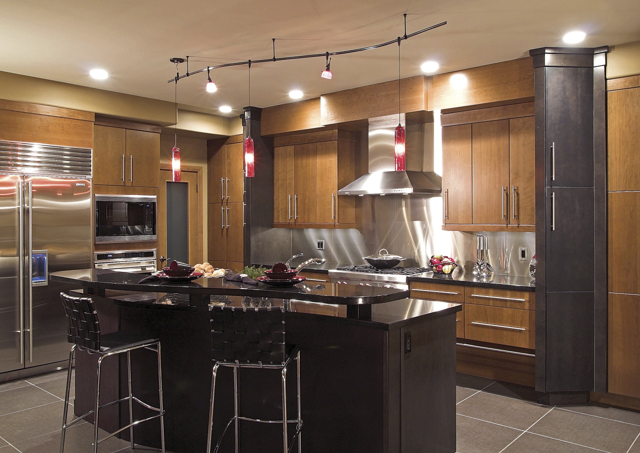 View of kitchen designer by Cynthia Pedigo cabinetry, countertop, cuisine classique, flooring, interior design, kitchen, room, black, brown