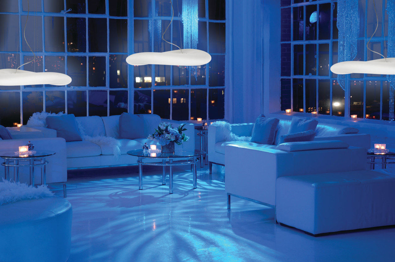 Lighting from the Lighting Network is seen here, blue, furniture, interior design, light, lighting, room, swimming pool, table, blue