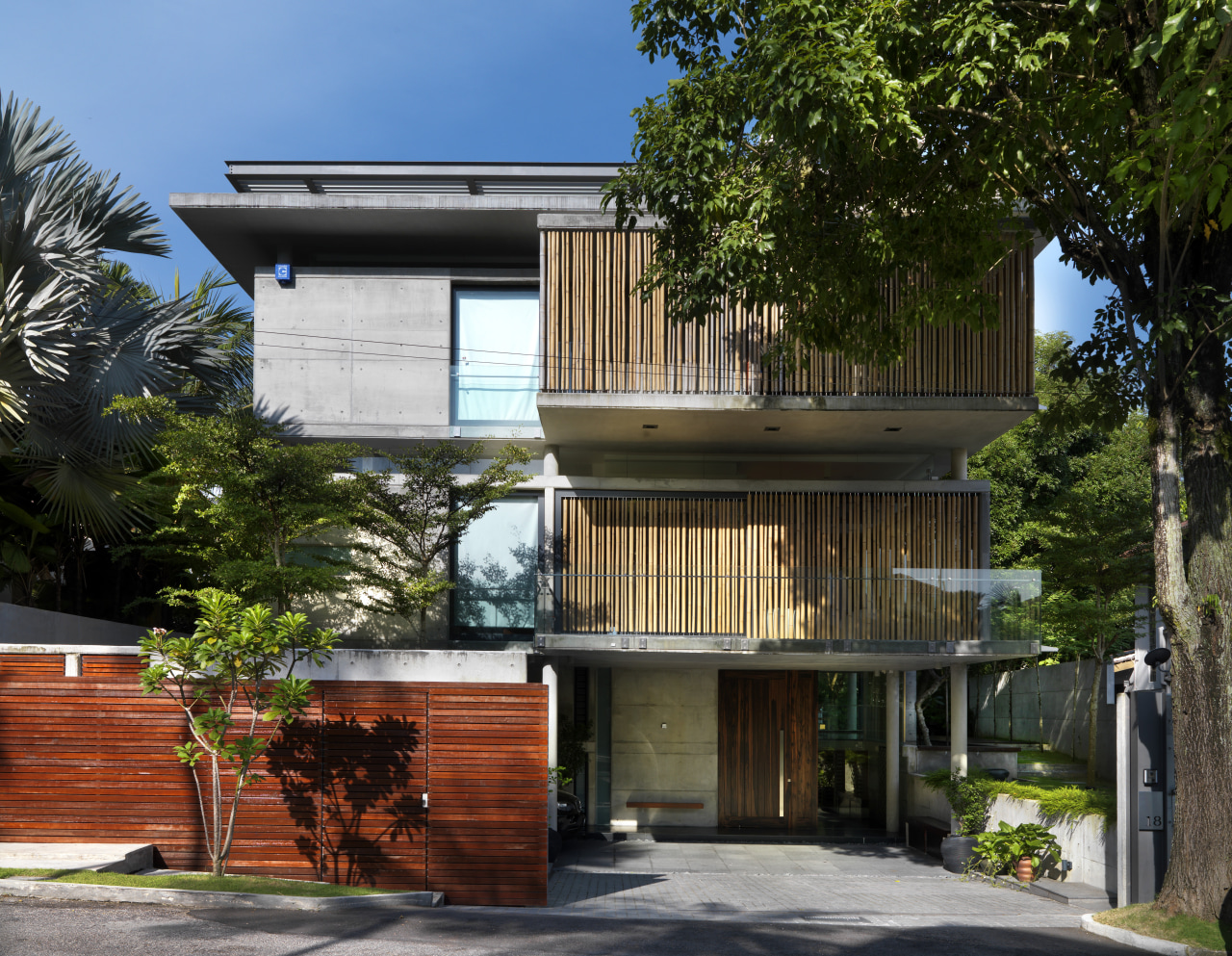 This home was designed with environmental principals in architecture, building, condominium, facade, home, house, neighbourhood, property, real estate, residential area, black