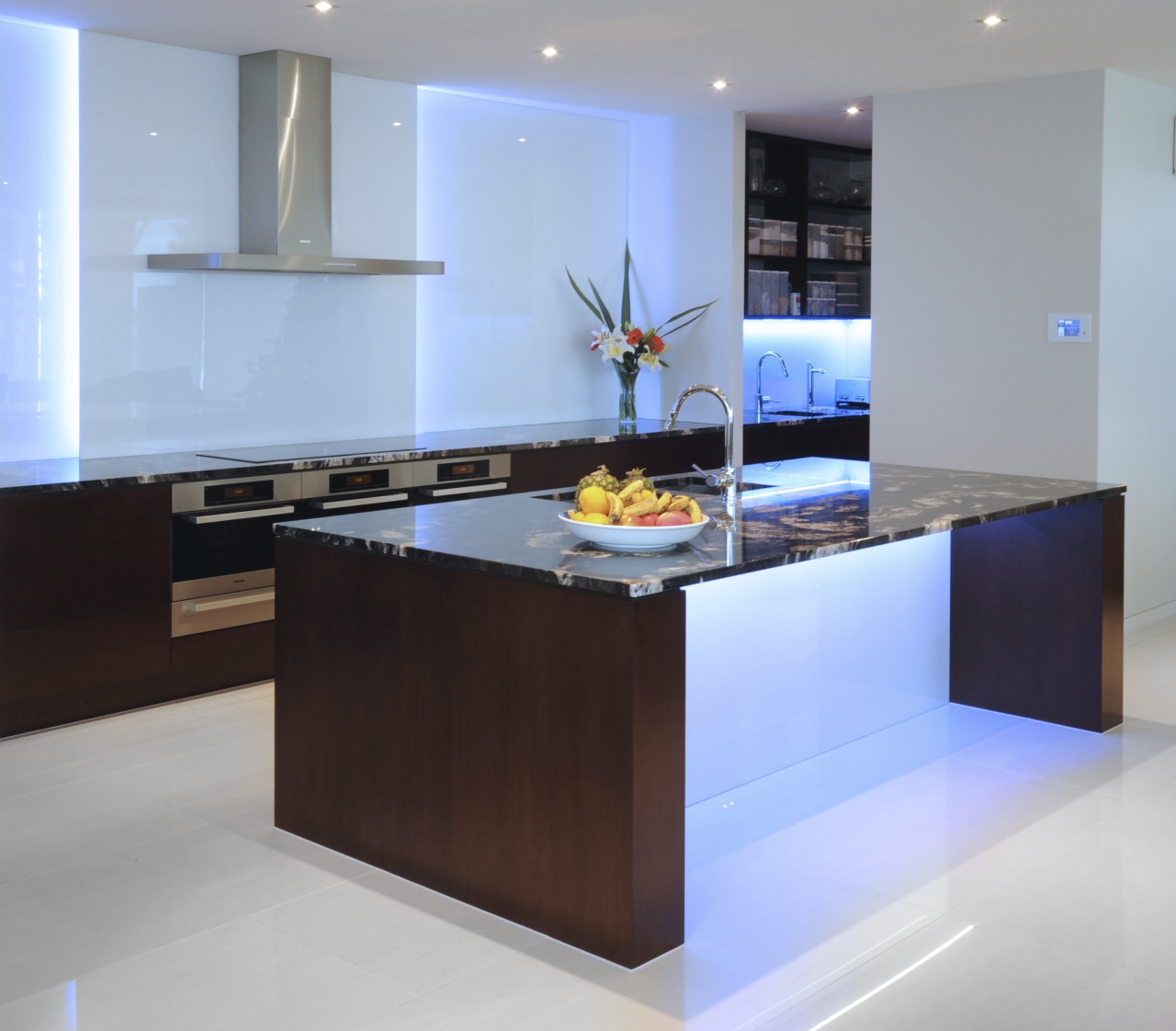 View of contemporary kitchen by Neo Design with cabinetry, countertop, interior design, kitchen, product design, table, gray