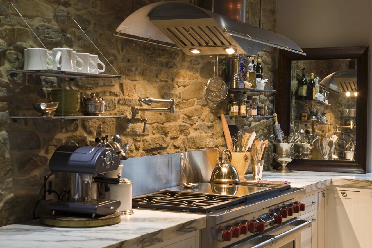 Seen here is a kitchen designed by Jill countertop, interior design, kitchen, brown